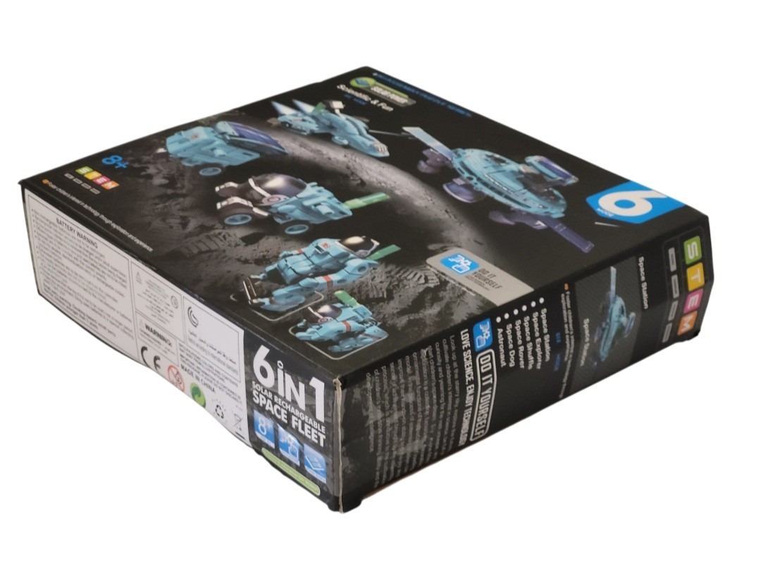 6-in-1 STEM Solar Robot Kit for Kids Educational Science New Sealed- Box Damage