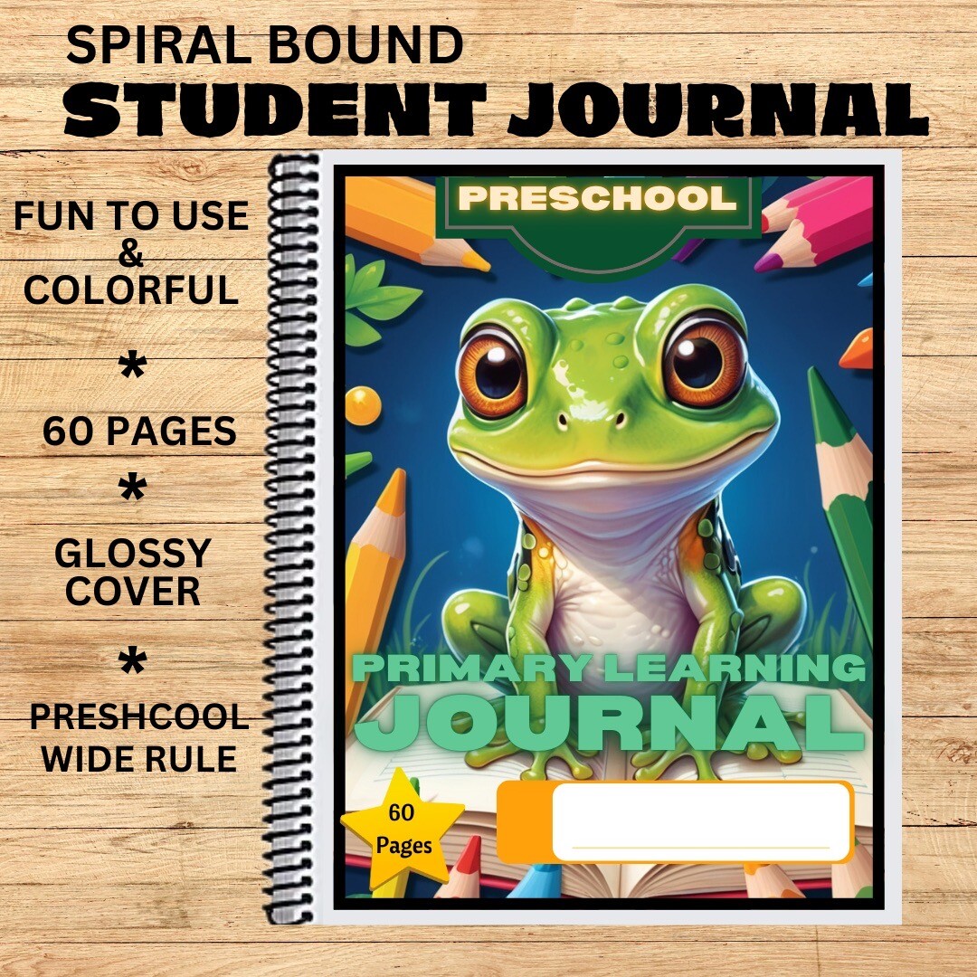 Set of 10 – Preschool Story Journals – Student Journal #PS5