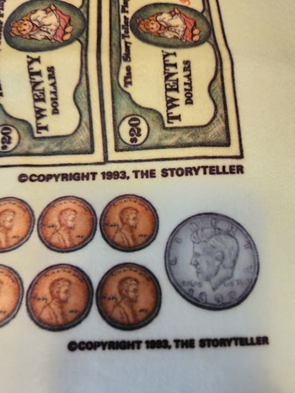 Vtg The Story Teller Felt Board See Touch Listen Learn. Felt Flannel Uncut