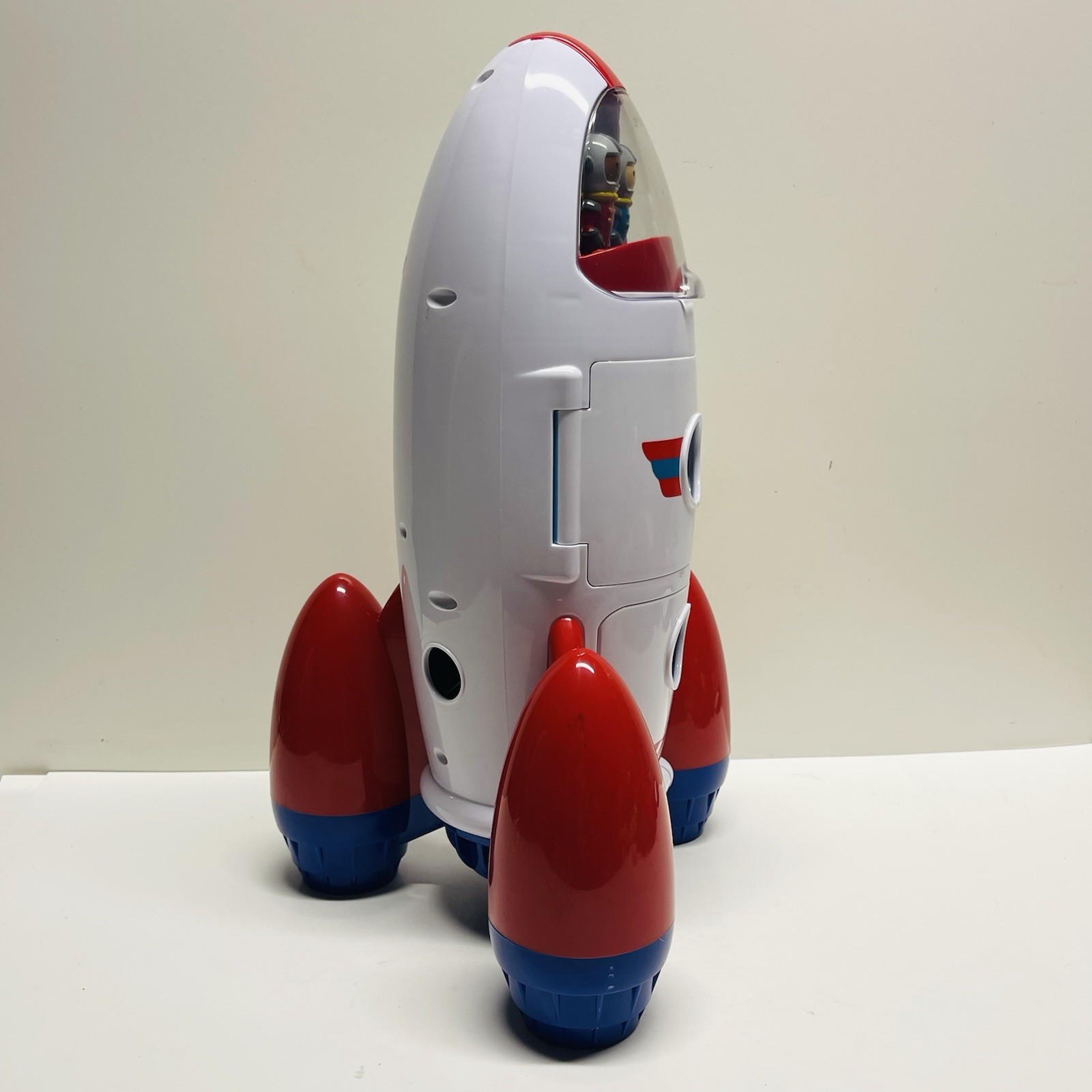 Lakeshore Learn & Play Explore Rocket Space Ship Toy w/ 2 Astronauts And Rover
