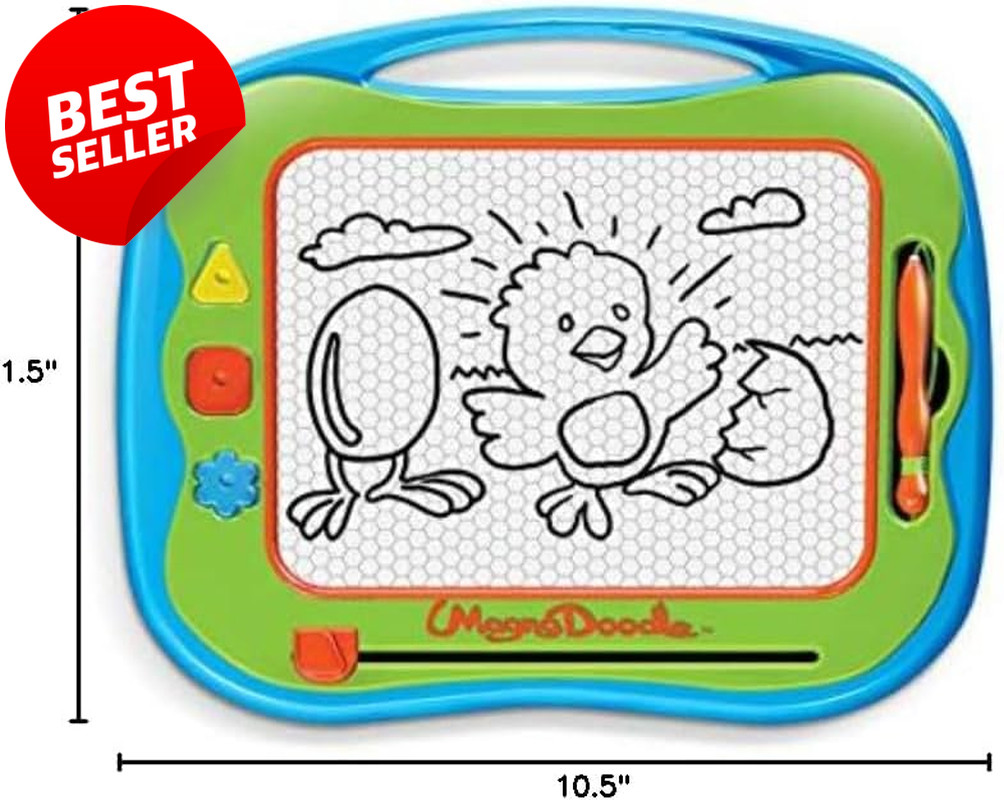Travel Magna Doodle Magnetic Drawing Board Toy Portable Kids Age 3+ – US