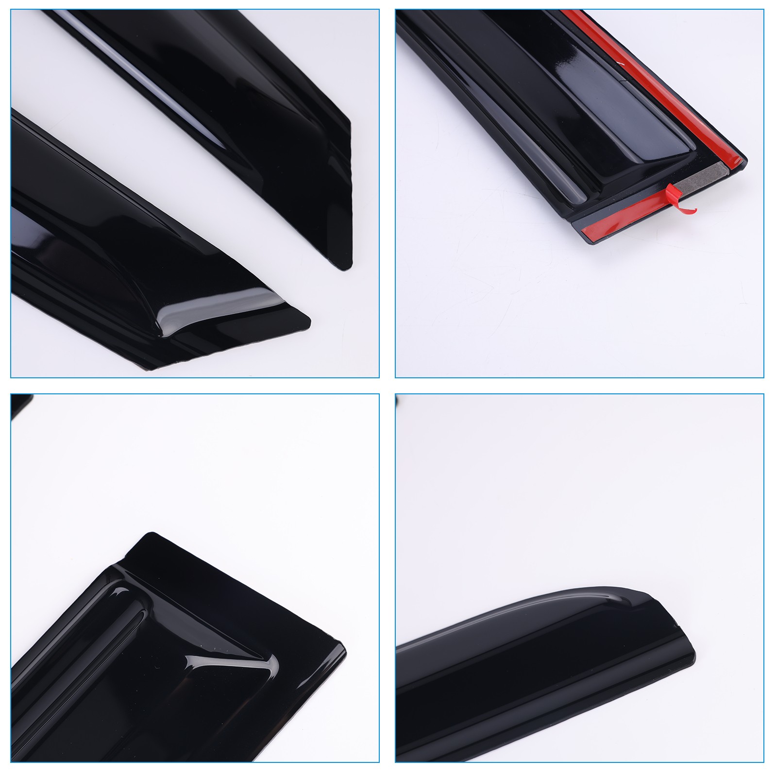 Window Visors Rain Guards for 2022 2023 2024 2025 2026 Honda Civic, Out-Channel