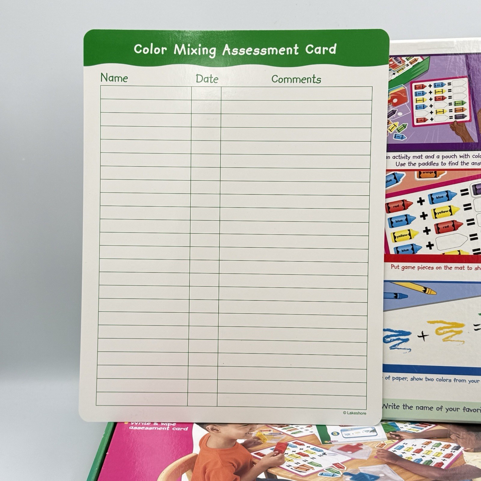 Lakeshore Instant Learning Center COLOR MIXING TT698 Science Ages 4+ COMPLETE