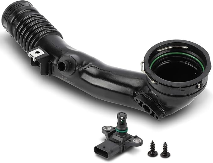 13717609811 Air Charge Turbo Induction Pipe with Sensor Kit for 2011-2017 BMW
