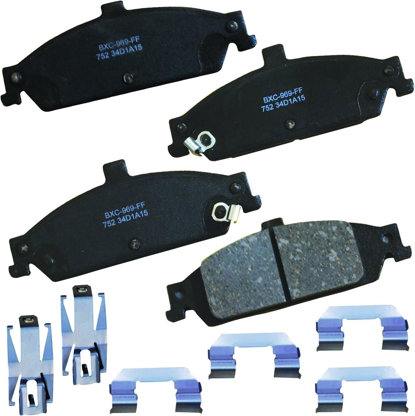 Bendix Premium Ceramic Brake Pads For Pontiac Grand Am 1999 2005 Durable Safety