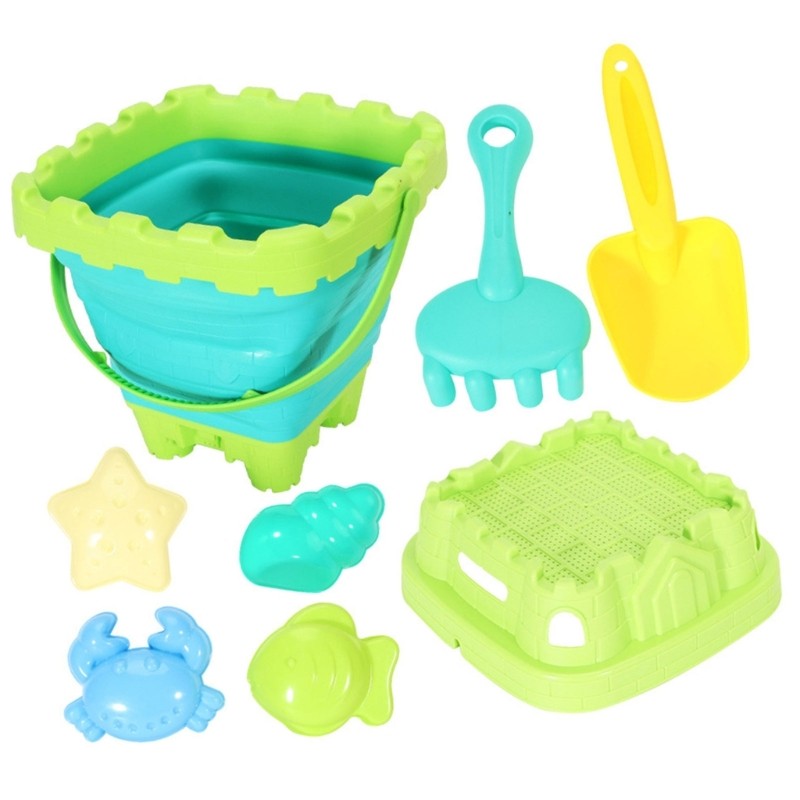 5 Piece ABS Plastic Beach Essentials Set For Creative Outdoor Kids Activities