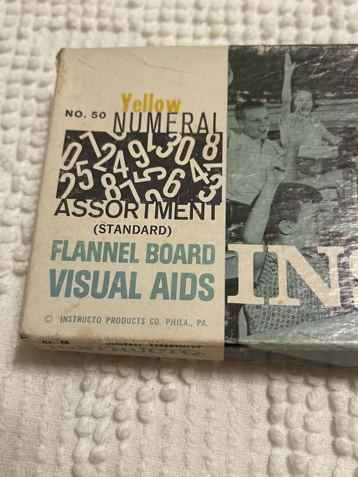 Vintage 1960s INSTRUCTO Flannel Board Visual Aids