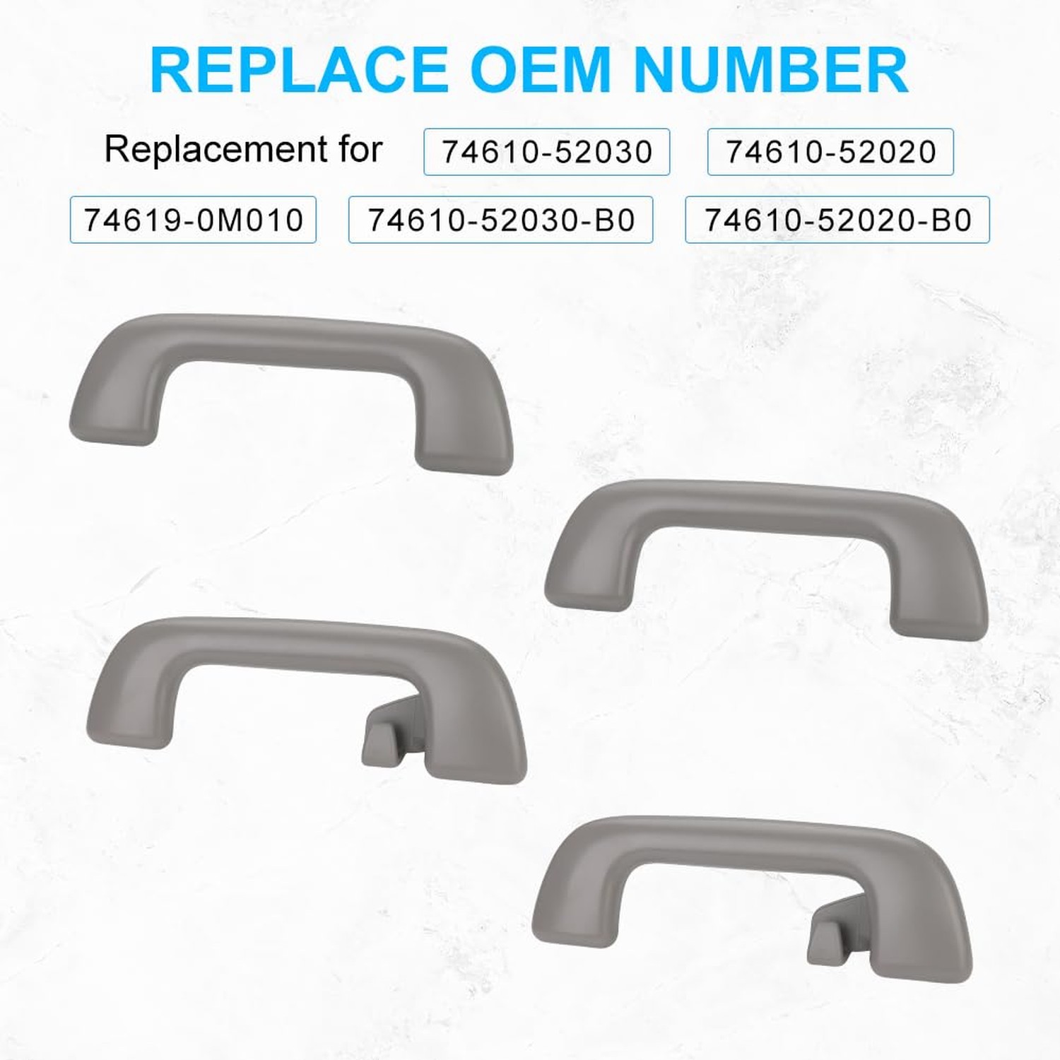 JDMON Inner Roof Ceiling Pull Handles Replacement for Toyota Corolla 4Runner …