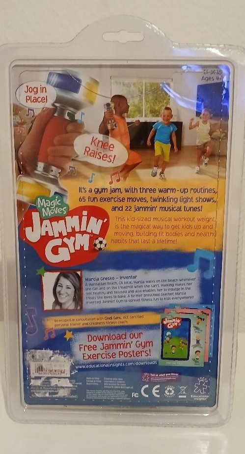 NEW Educational Insights Magic Moves Jammin’ Gym Exercise Lights Music