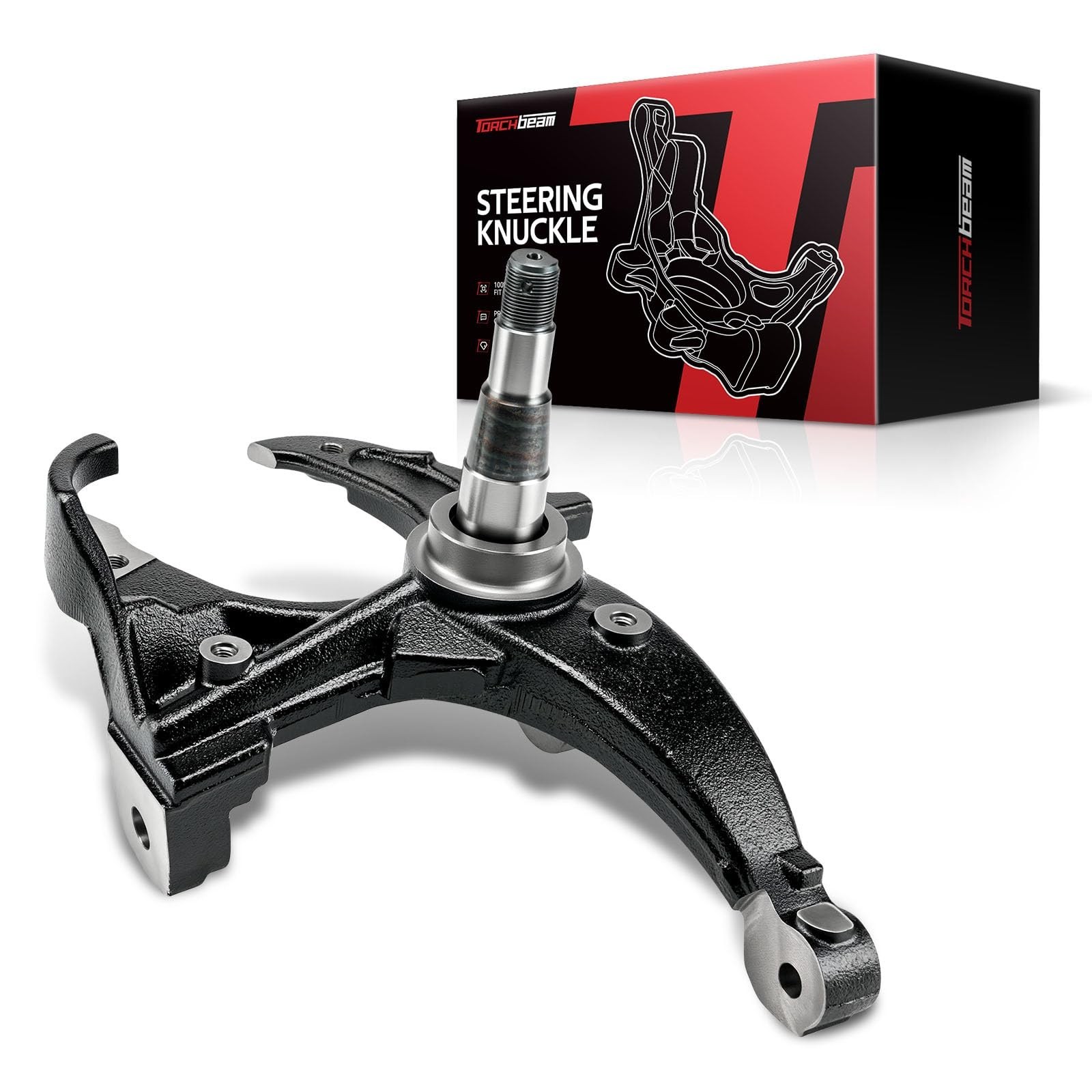 Torchbeam Front Left Steering Knuckle Compatible with 1982 Chevrolet S10 Repl…