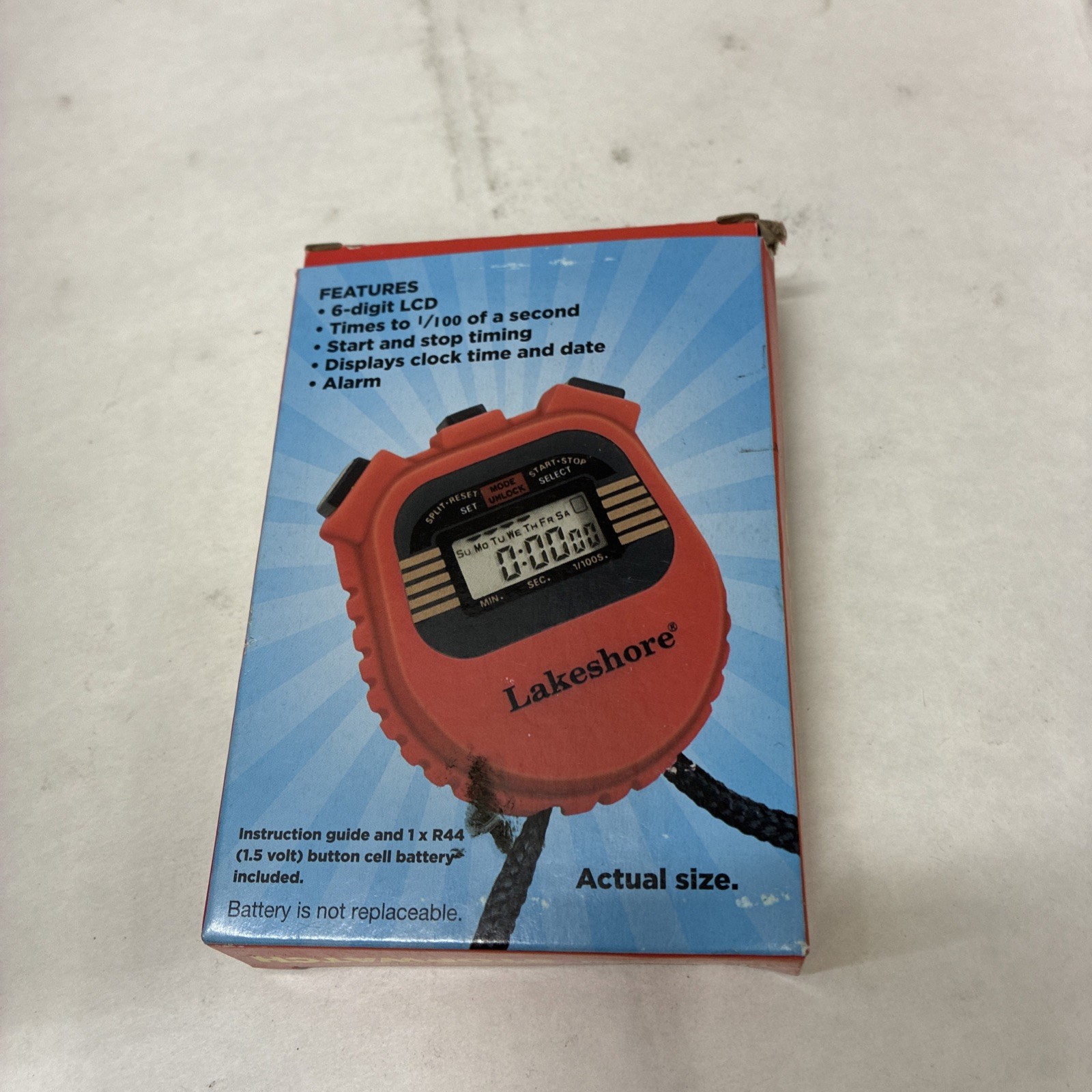 Lakeshore Learning Classroom Stopwatch NEW in Box ( Color My Be Different)