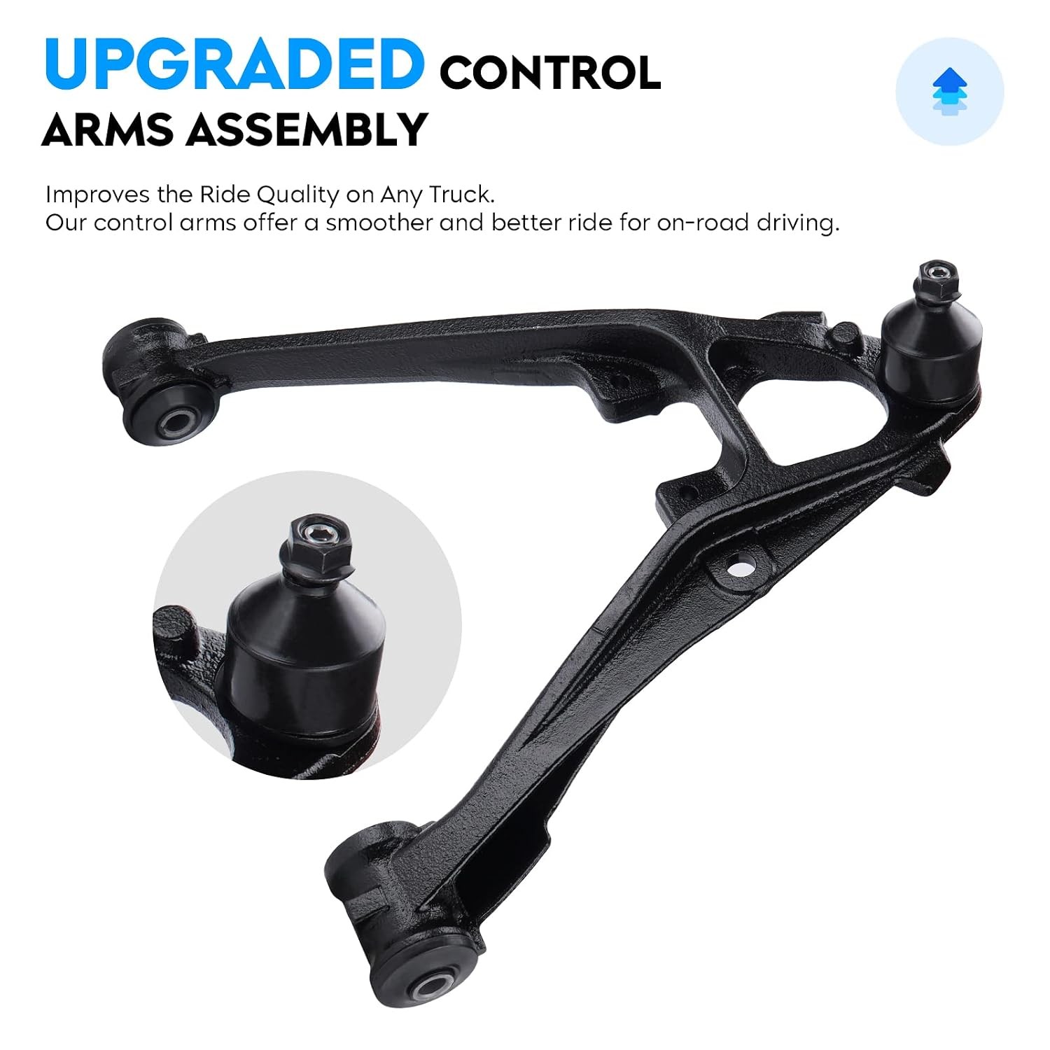 Chevy Front Lower Driver Side Control Arm 2007-2015 Avalanche Silverado