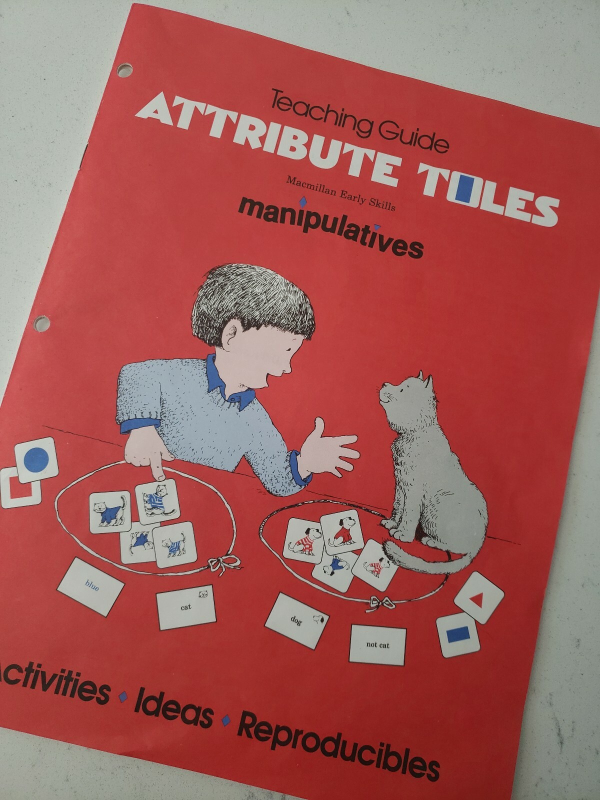 Vintage Macmillan Early Skills Attribute Toles Manipulatives Learning Homeschool