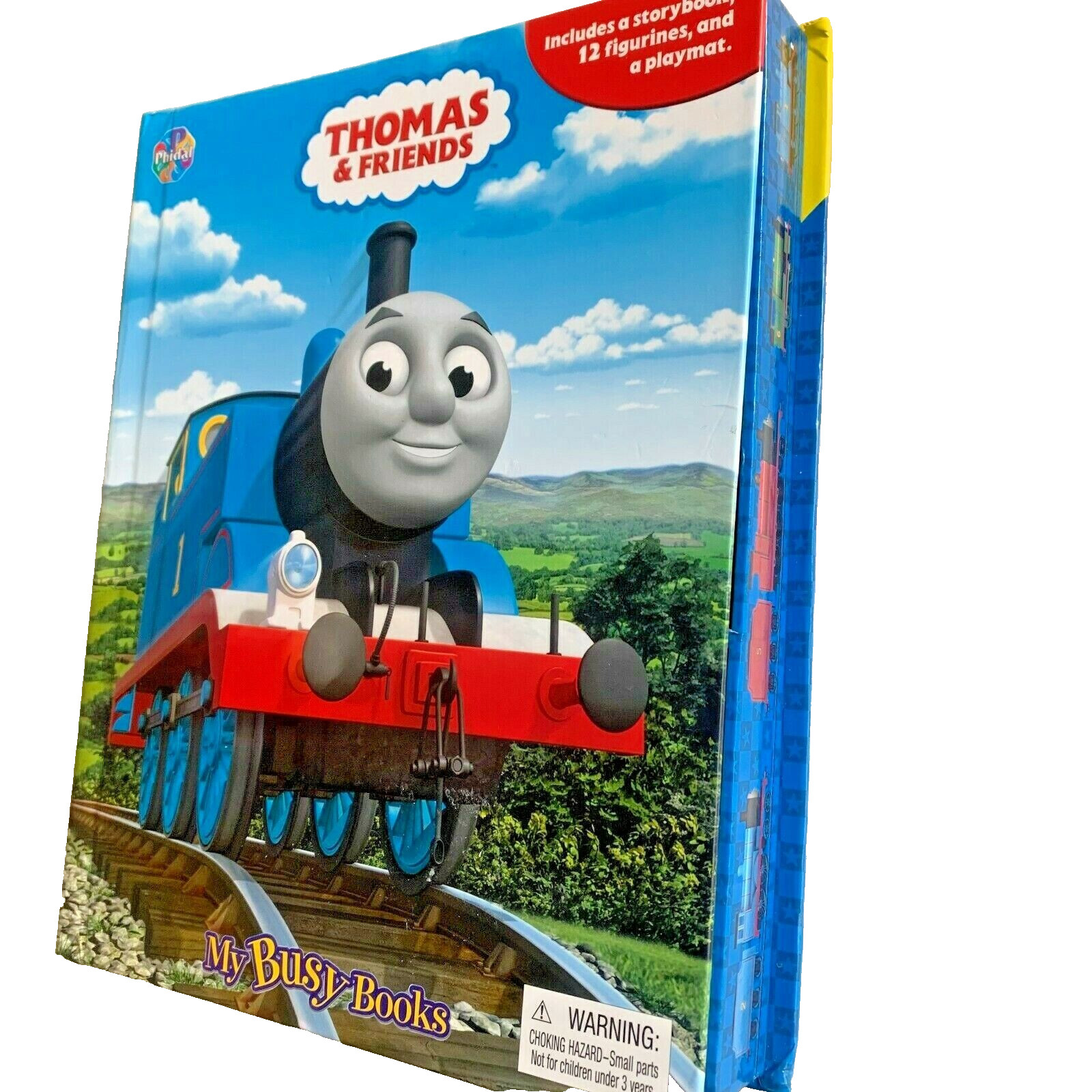 Thomas and Friends “My Busy Books” Educational Learning Storybook (Hardcover)