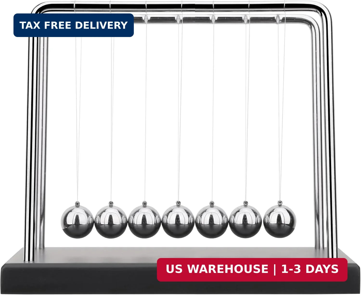 QLKUNLA Newtons Cradle Balance Balls Science Physics Gadget Desktop Decoration K