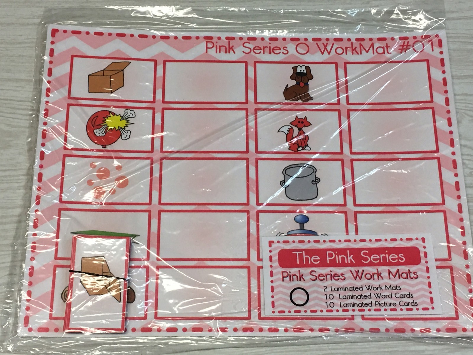 The Pink Series – Language Kit – (16) Montessori Materials for Primary Language