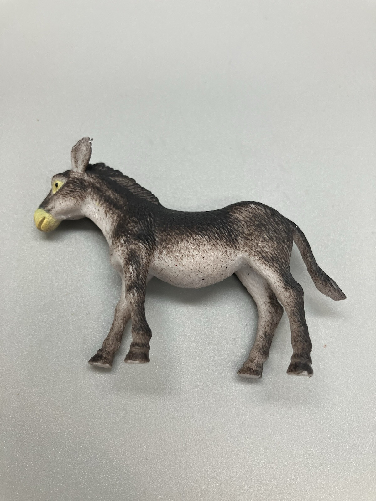 Donkey, Plastic Toy Animal, Realistic Figure, Farm Model, Replica 2.75″ Cute!!