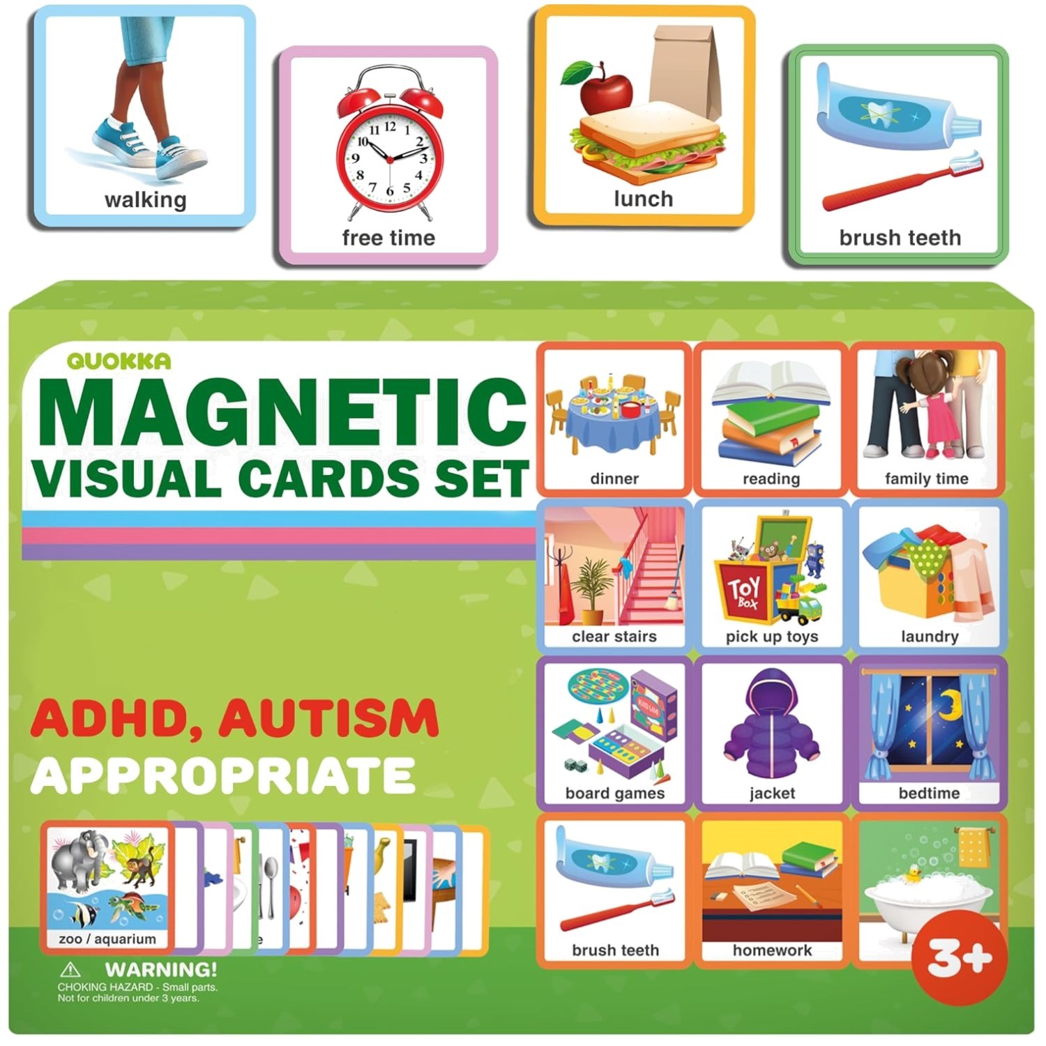 Autism Tools: 95 Reward Cards for Children – Routine Chart