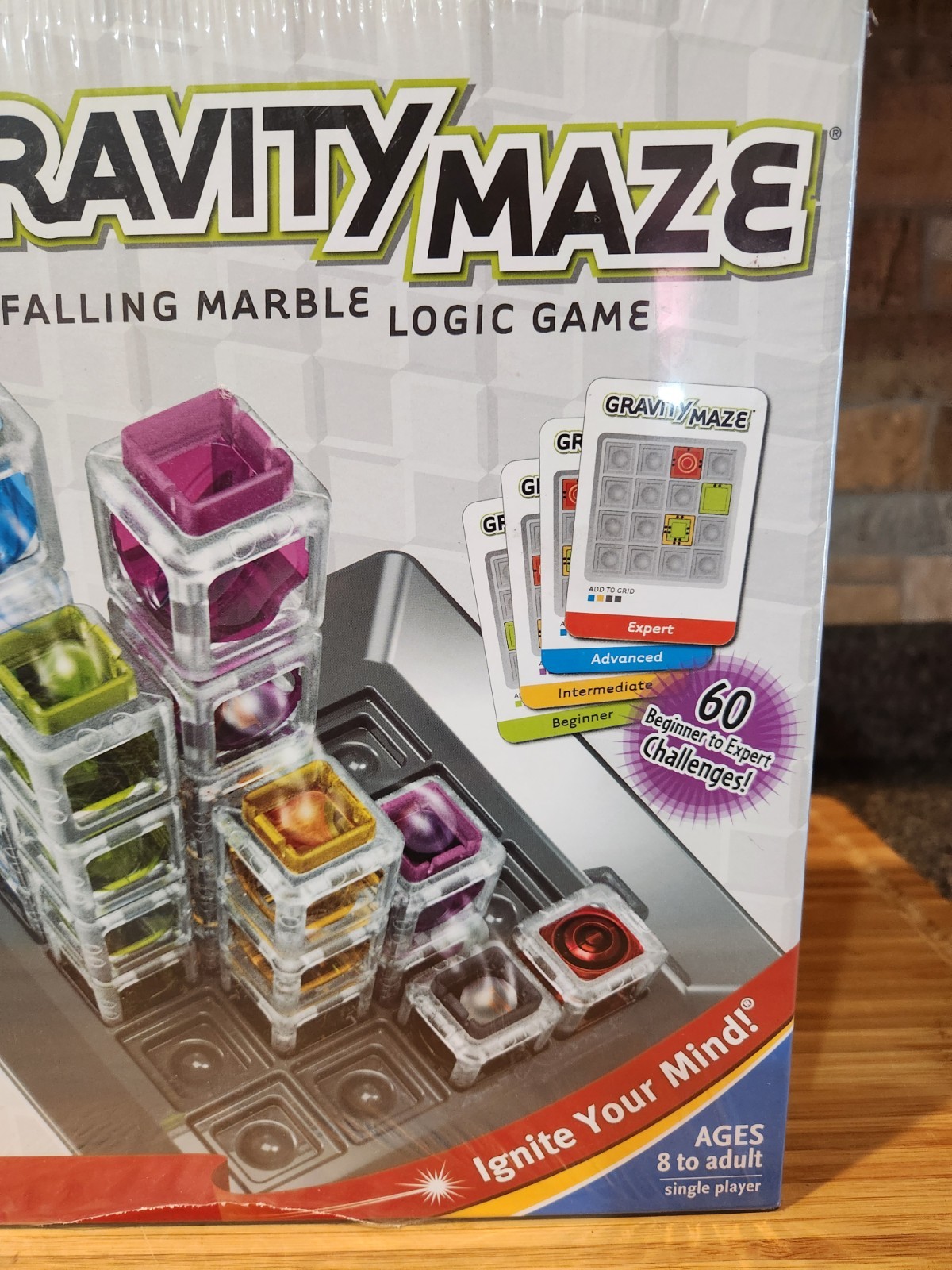 ThinkFun Gravity Maze Falling Marble Logic Game Stem Toy New Sealed
