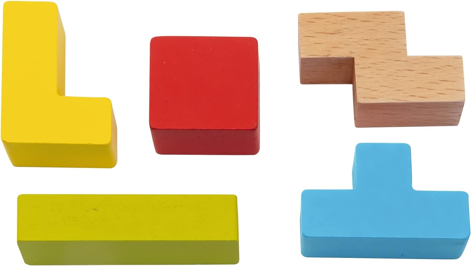 Eichhorn – Colourful Shape Game, Skill Game with 20 Stones in 5 Shapes, 21 Piece