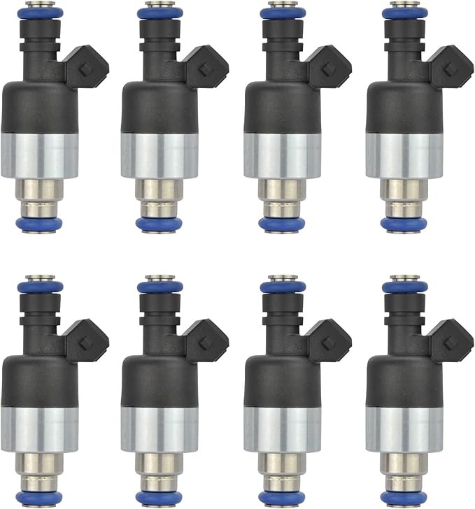 8pcs Fuel Injectors Nozzles Replacement for Cadillac 1991-1993 Commercial