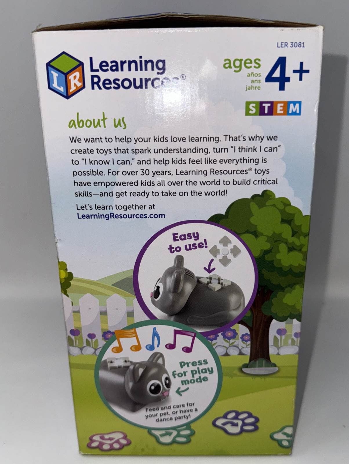 Learning Resources Coding Critters~Scamper & Sneaker~New~Imperfect Box