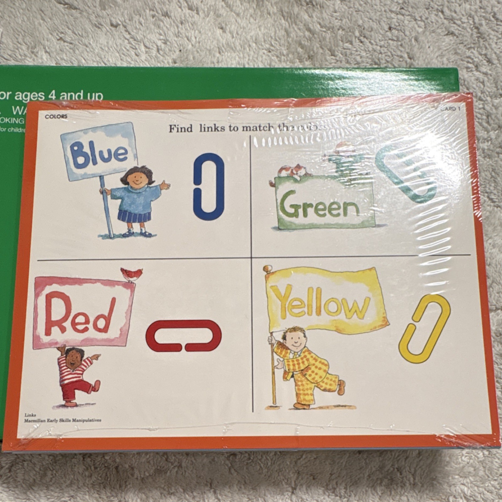 Macmillan Early Skills Links Manipulatives Set w/ Teaching Guide, Activity Cards