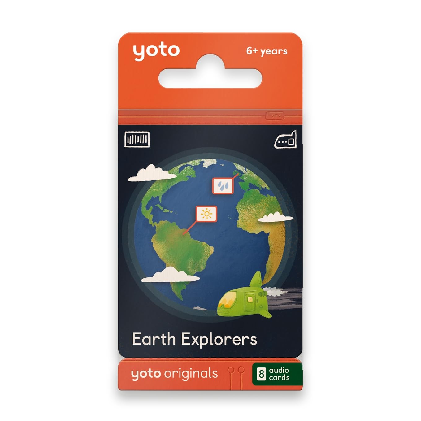 Yoto Earth Explorers Kids Audio Learning Cards with Player Mini All-in-1 Audio