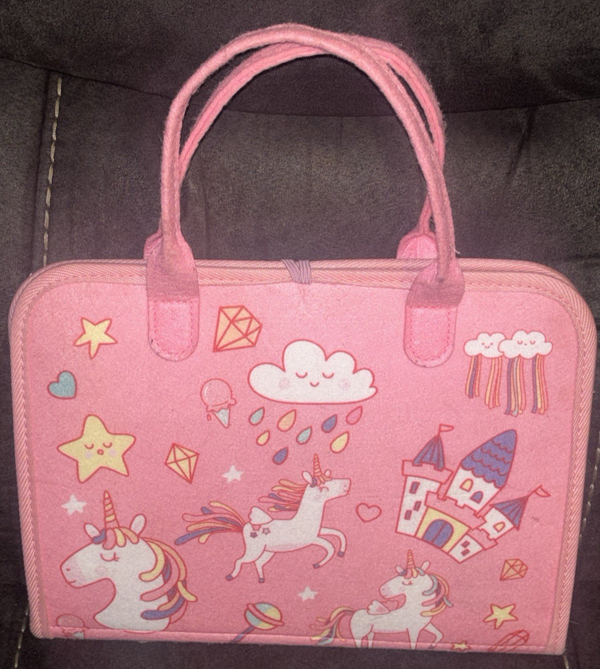 Montessori Busy Board Toddler Activity Bag Sensory Busy Toy Quiet Book Travel