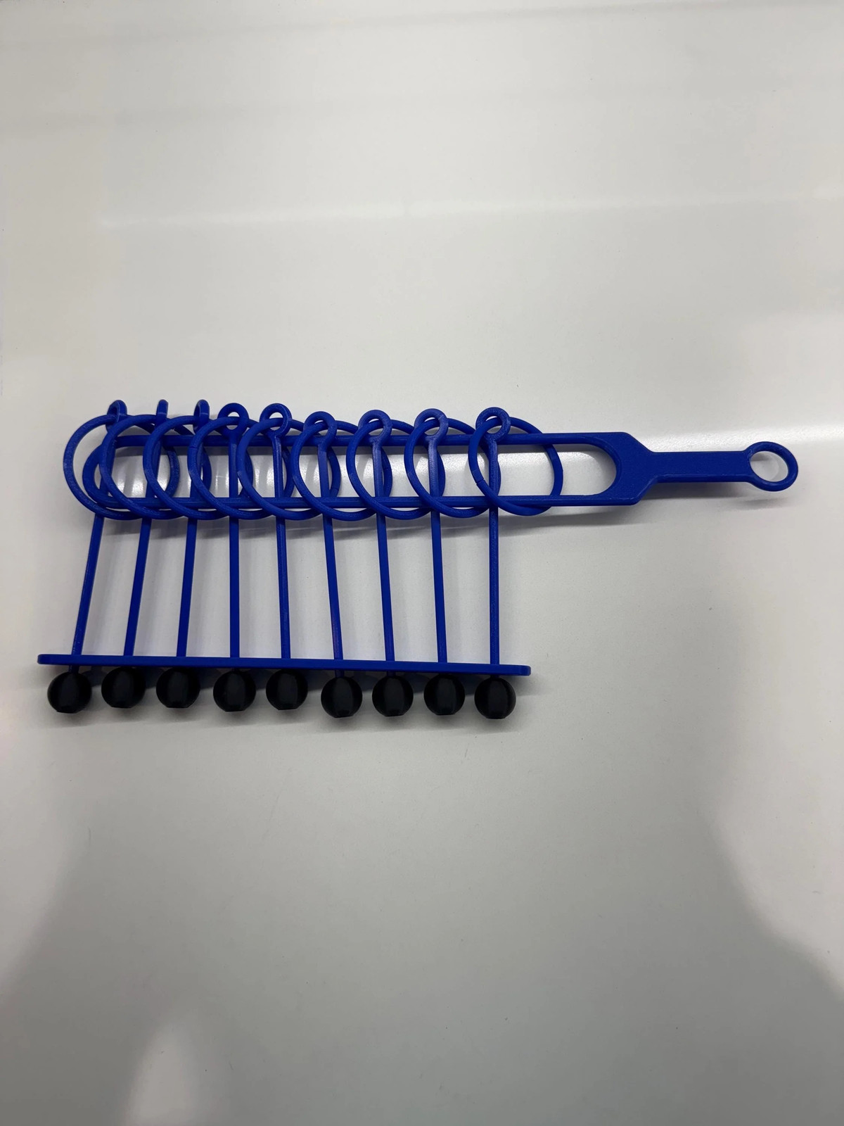 Chinese Rings Puzzle – Baguenaudier 3D Printed High Quality Brain Teaser