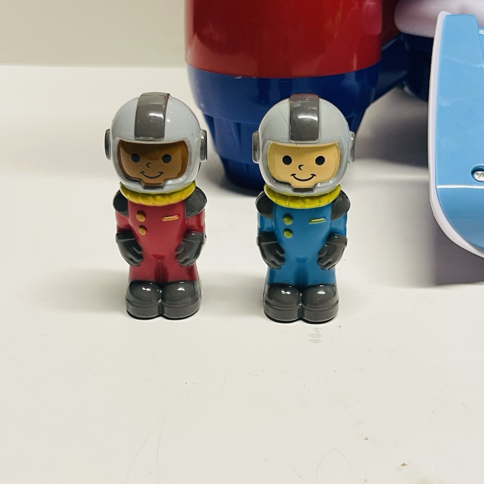 Lakeshore Learn & Play Explore Rocket Space Ship Toy w/ 2 Astronauts And Rover