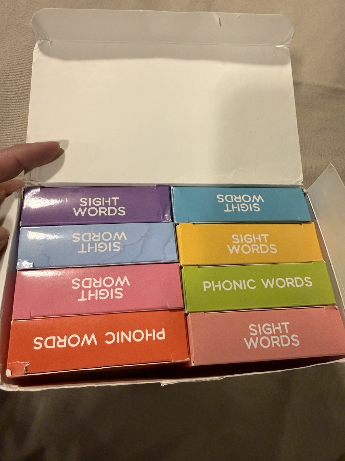 Auro Tops Sight And Phonic Words Flash Cards 712
