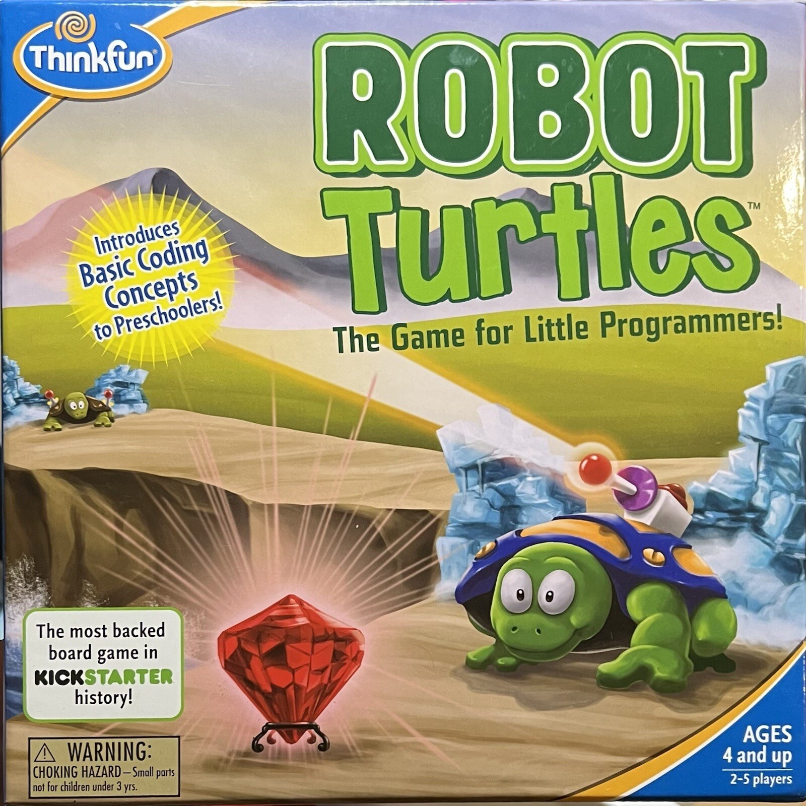 Thinkfun ROBOT Turtles – Coding Game for Little Programmers Original 1st Ed.