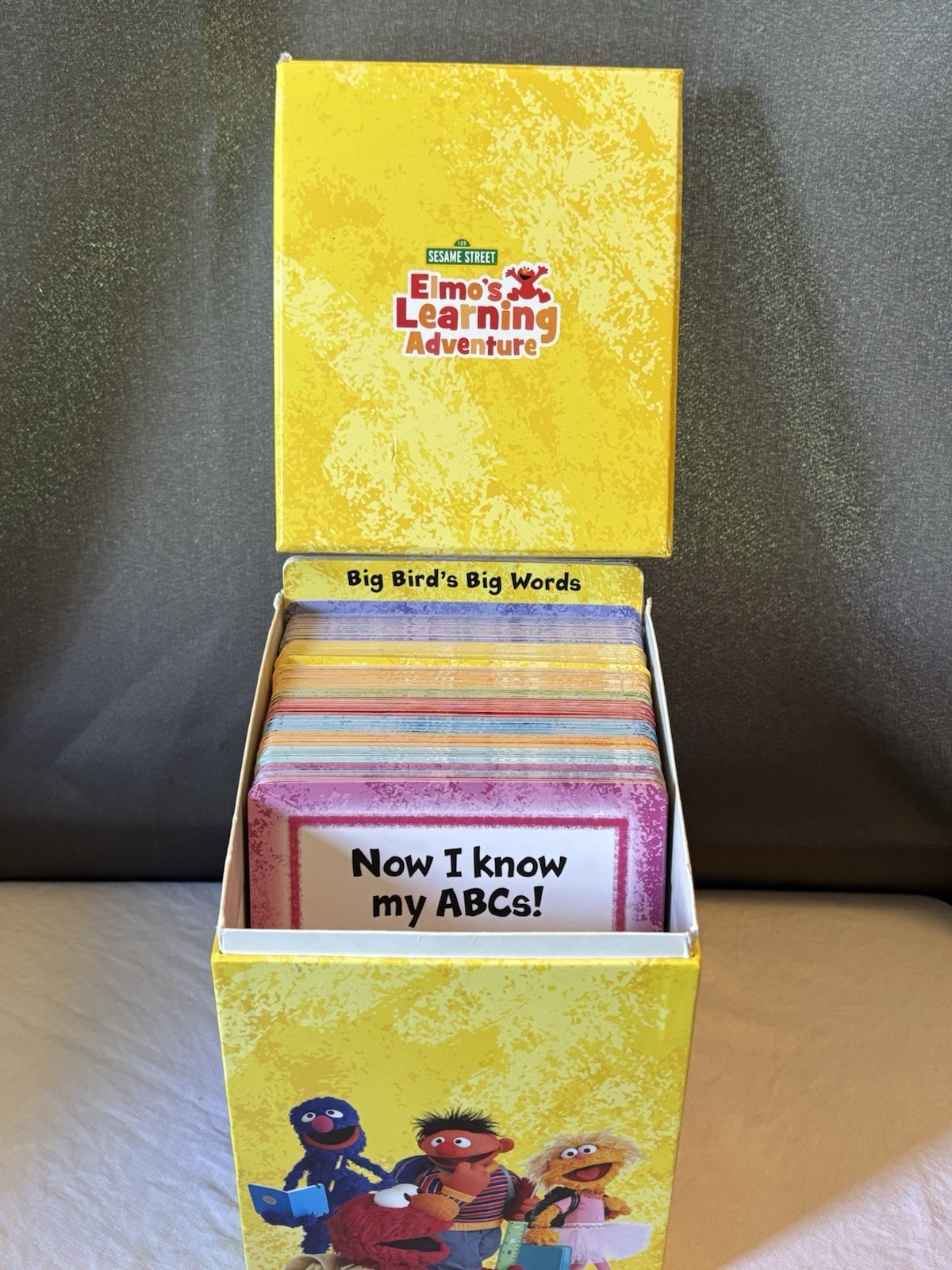 2010 SESAME STREET – ELMO’S LEARNING ADVENTURE FLASH CARDS – BOX SET