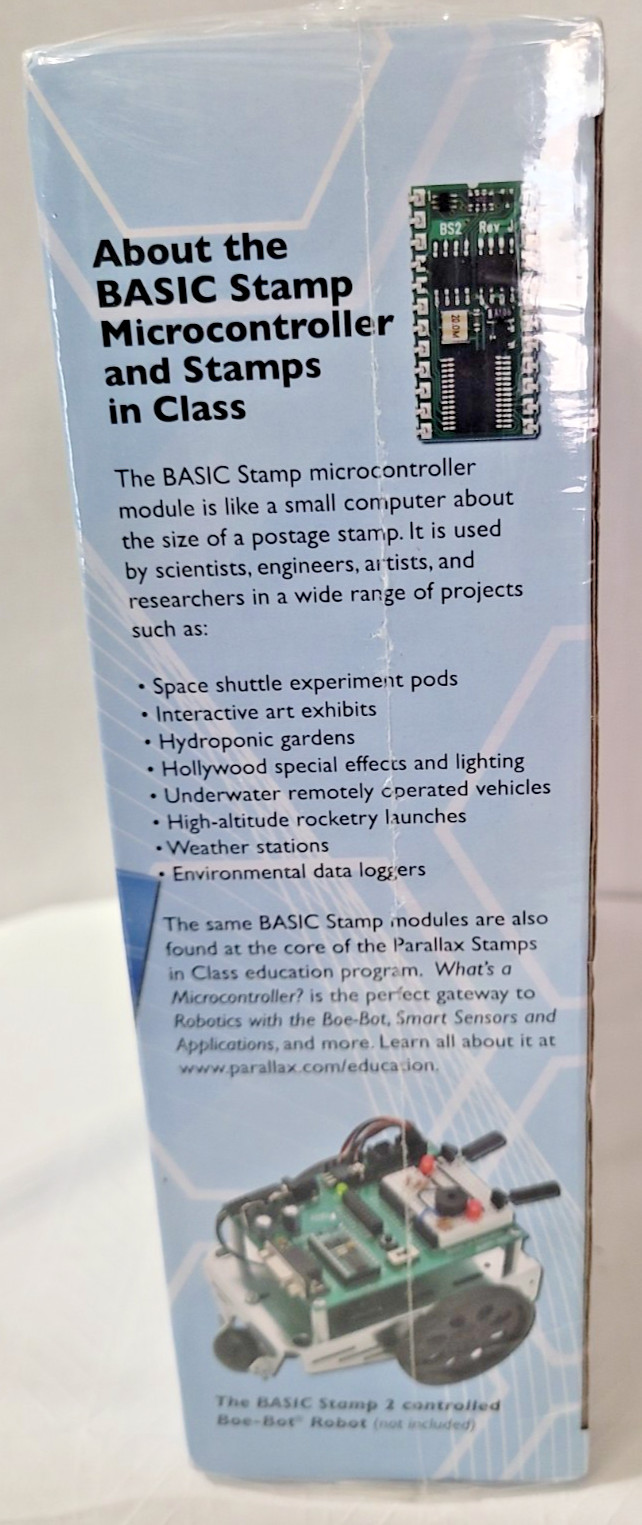Parallax Basic Stamp Activity Kit : STEM Education -Sealed