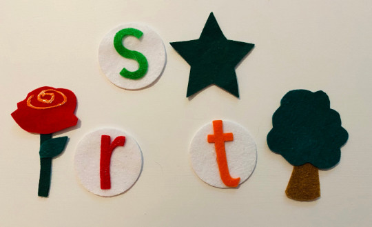Alphabet Felt Letters & Words – Felt Story – Childrens Felt/Flannel Board Story