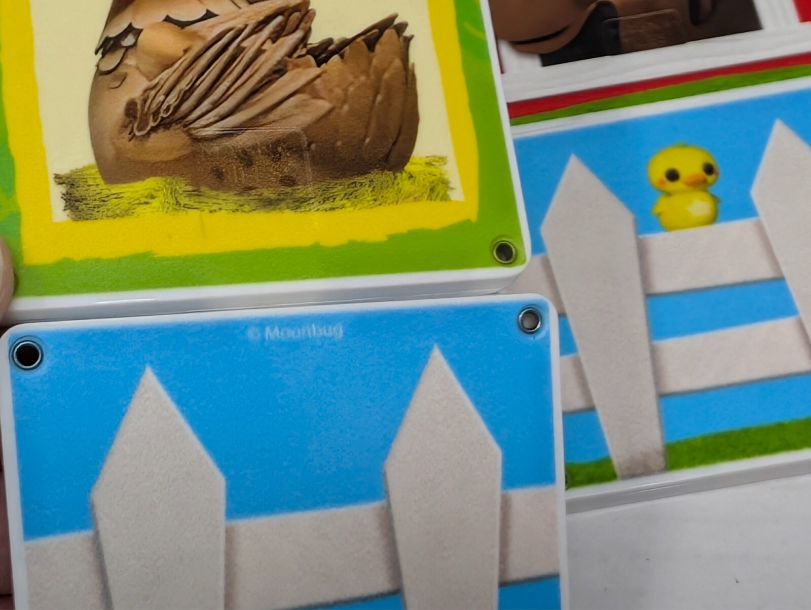 8x CoComelon Farmyard Songs Magna Tiles Lot (Incomplete – All Pieces Shown)