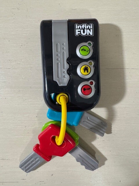Infini Fun My First Car Keys Preschool Interactive Toy Noise Maker Sirens Alarm