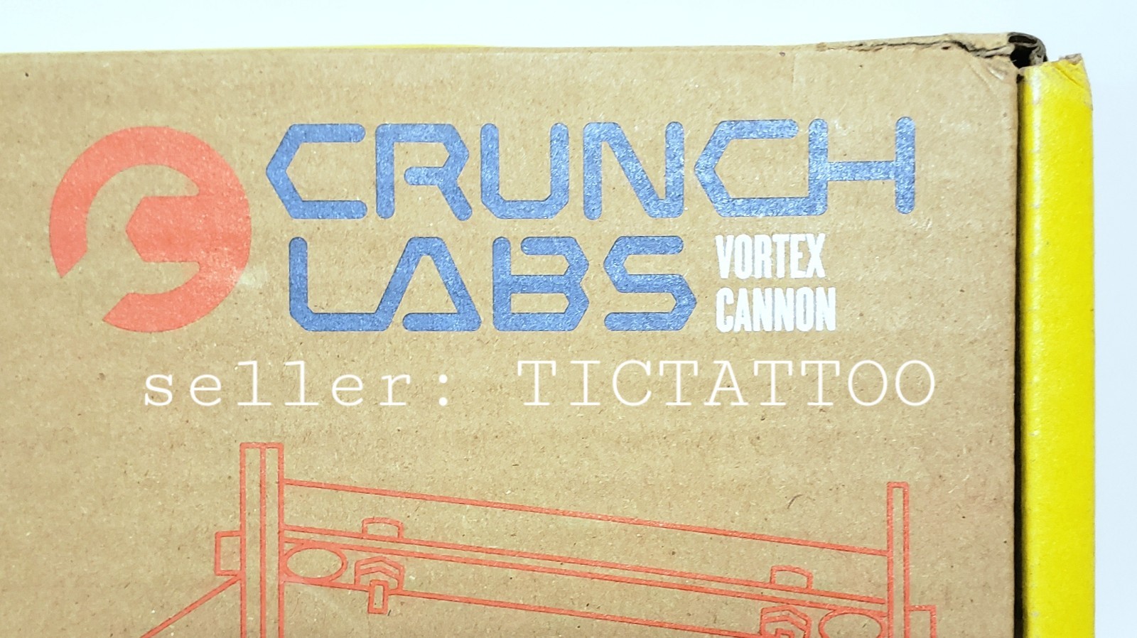 🔥 Crunch Labs VORTEX CANNON Mark Rober STEM Build Kit OPEN BOX Contents Sealed