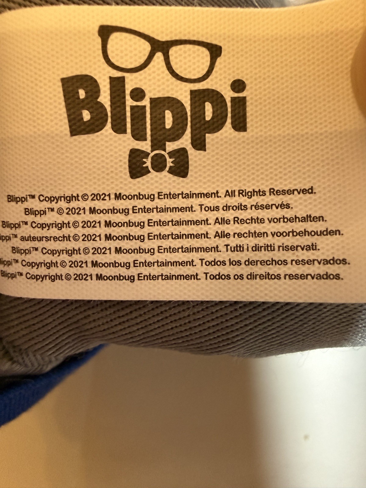 20” Talking Blippi Get Ready and Play Plush Doll Dress Up with Sounds Toy -video