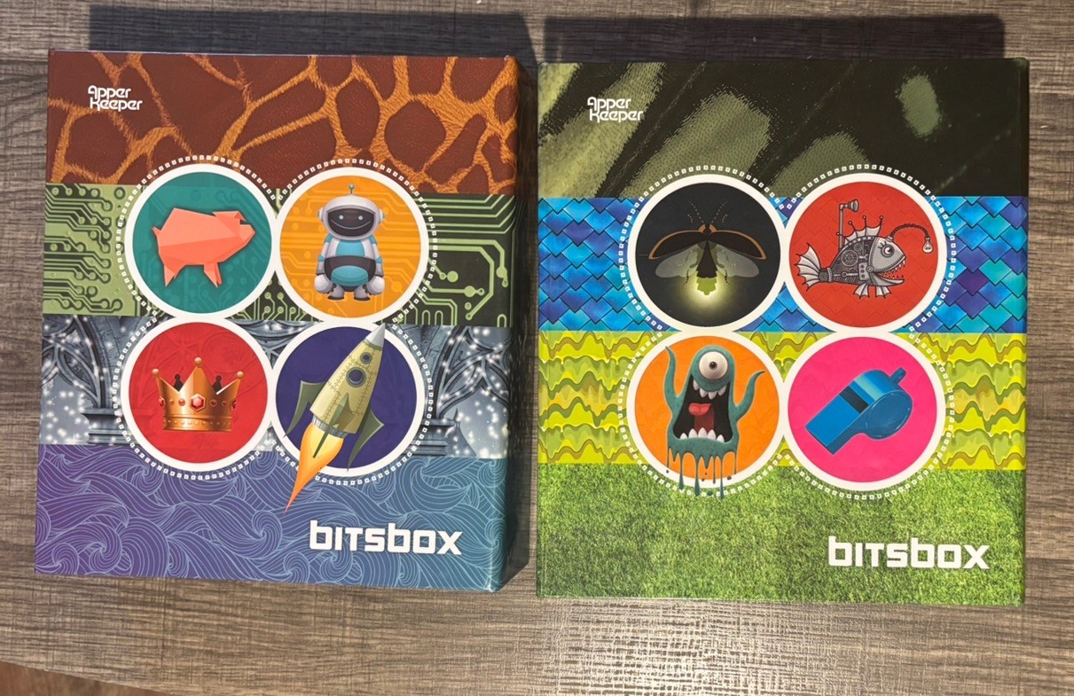 Bitsbox Computer Coding 6 Coding Sets, 2 Binders Homeschool STEM Educational