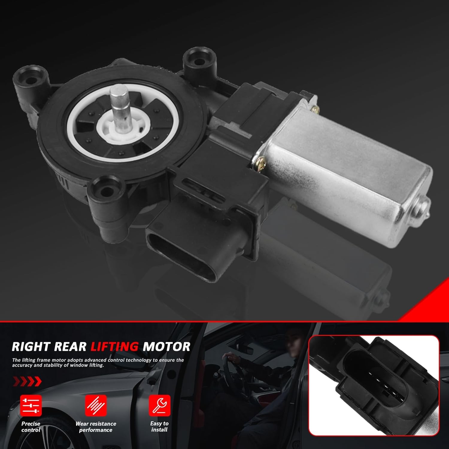 Front Window Motor -Right Left Lift Motor for BMW 1 SeriesMotor F20 2011-2015 3