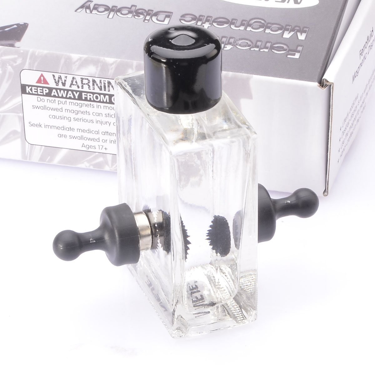 Magnetic Ferrofluid Display Bottle – Cool Science Toy for Adults & Desk Decor