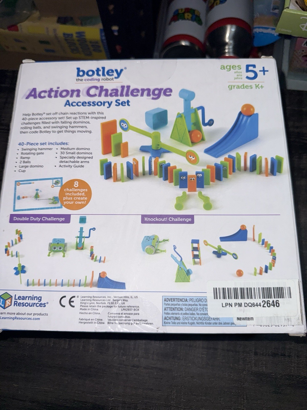 Learning Resources Botley Action Challenge Accessory Set 40 Pieces