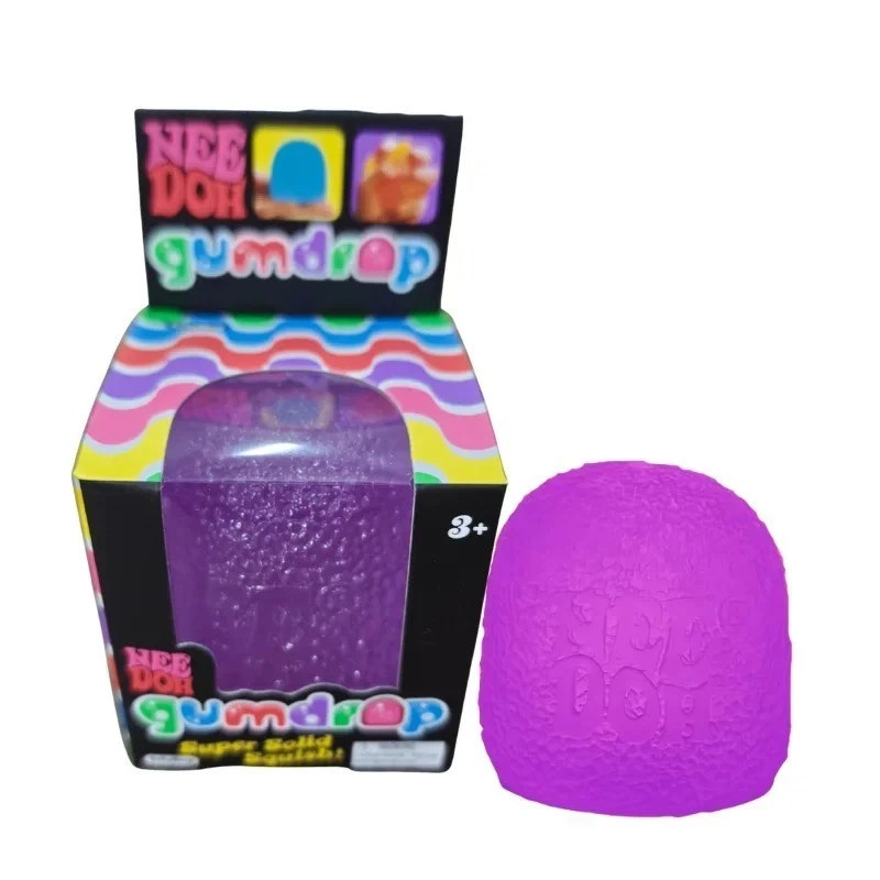 Nee Doh Gumdrop Super Solid Squish Needoh Gum Drop RARE