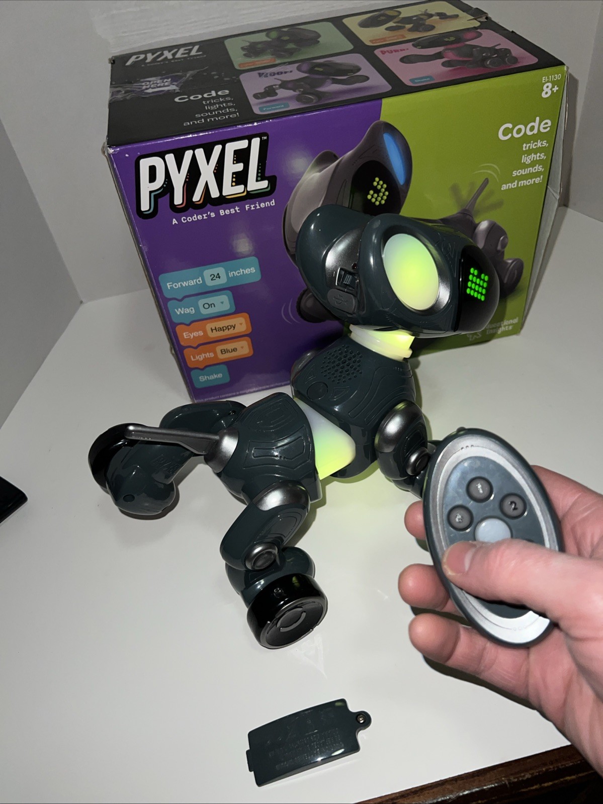Educational Insights PYXEL A Coder’s Best Friend – Coding Robots for Kids