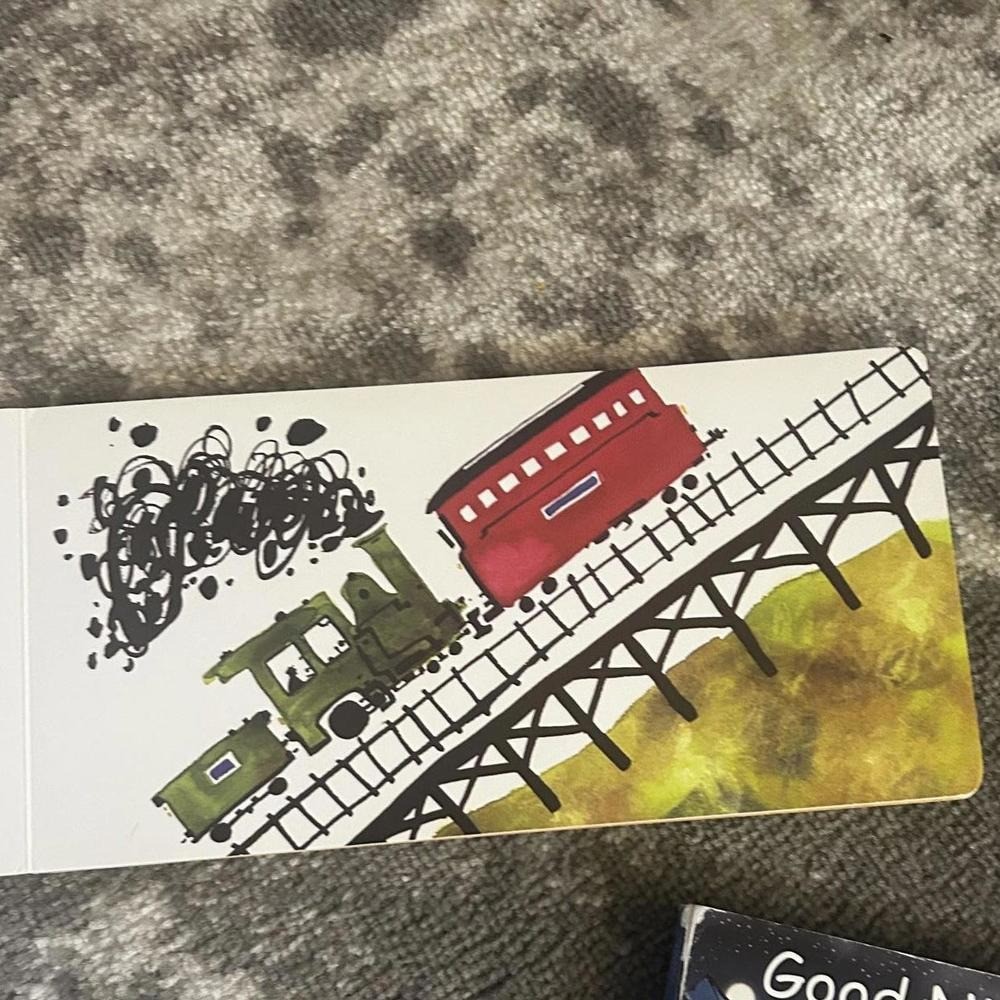 Scholastic Train Themed Board Books