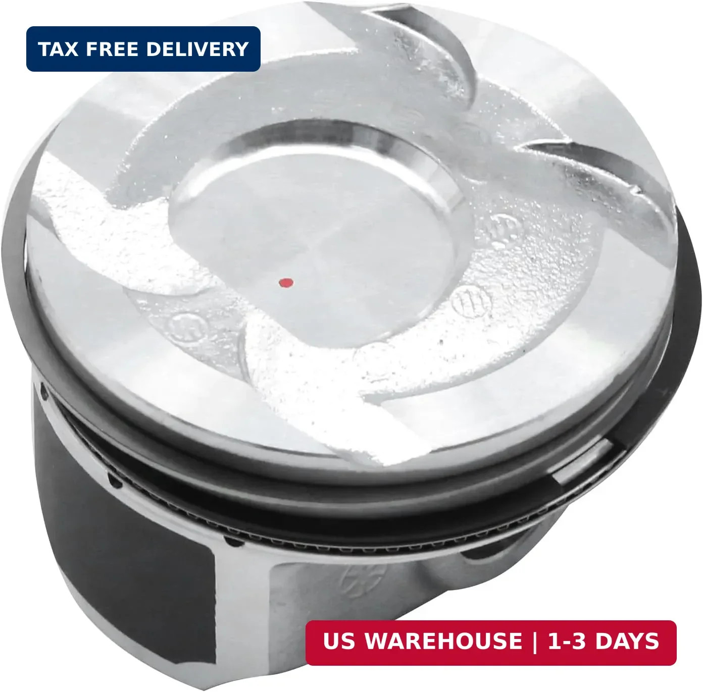 Set of 4 Engine Piston with Pin and Rings for Hyundai Accent 1.6L