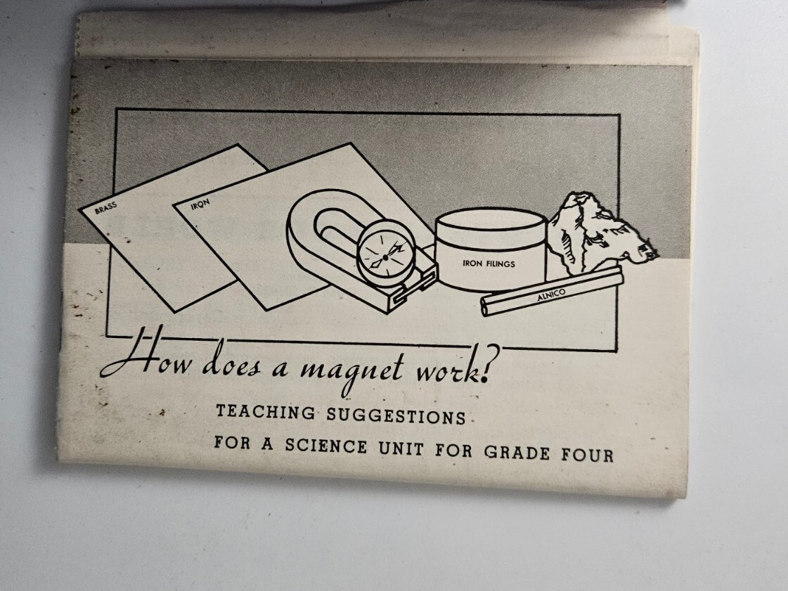 Vintage Discovering Our World Magnet Kit