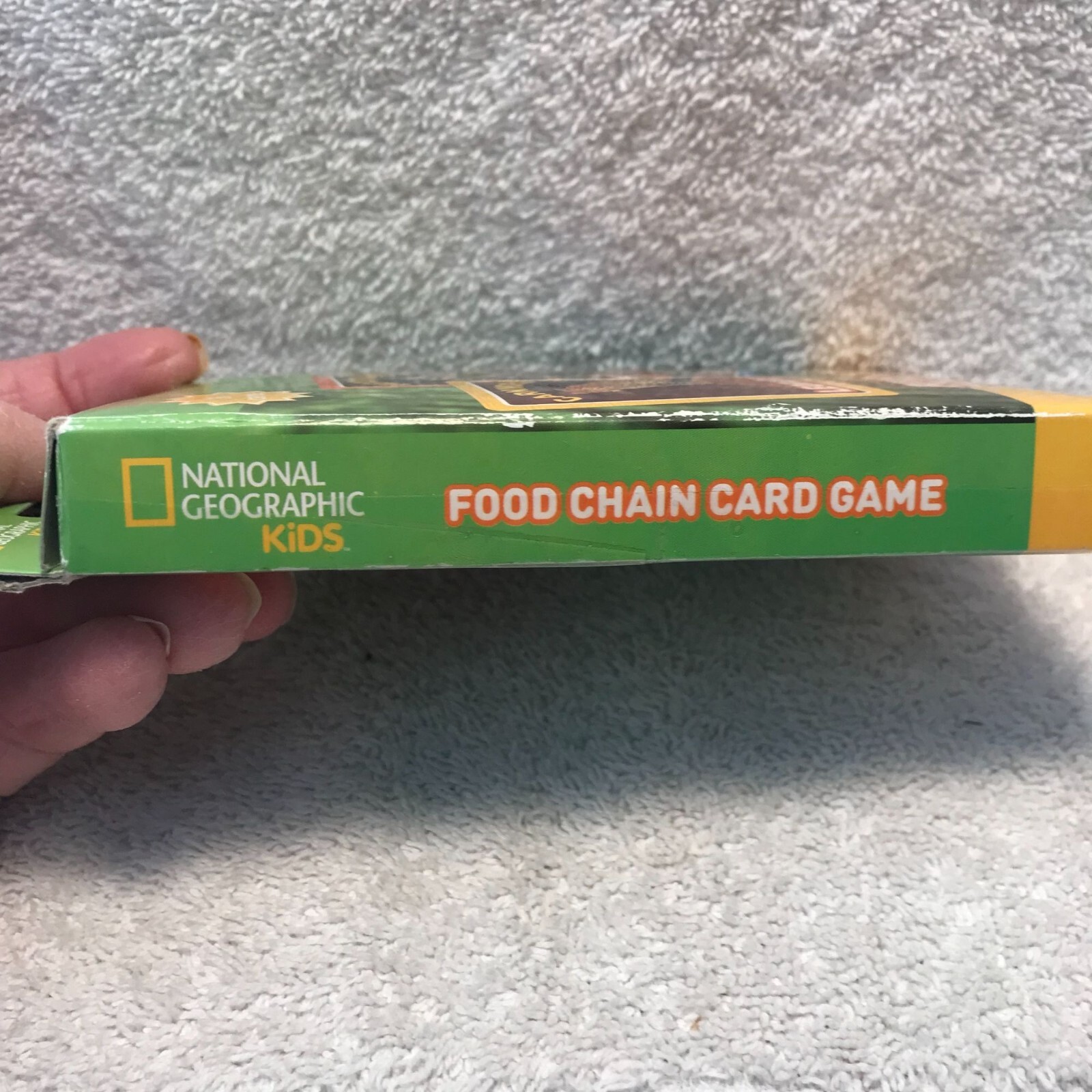 National Geographic Kids Food Chain Card Game – 34 Cards Learn While Having Fun